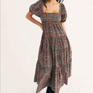 Free People Ashley Velvet Dress